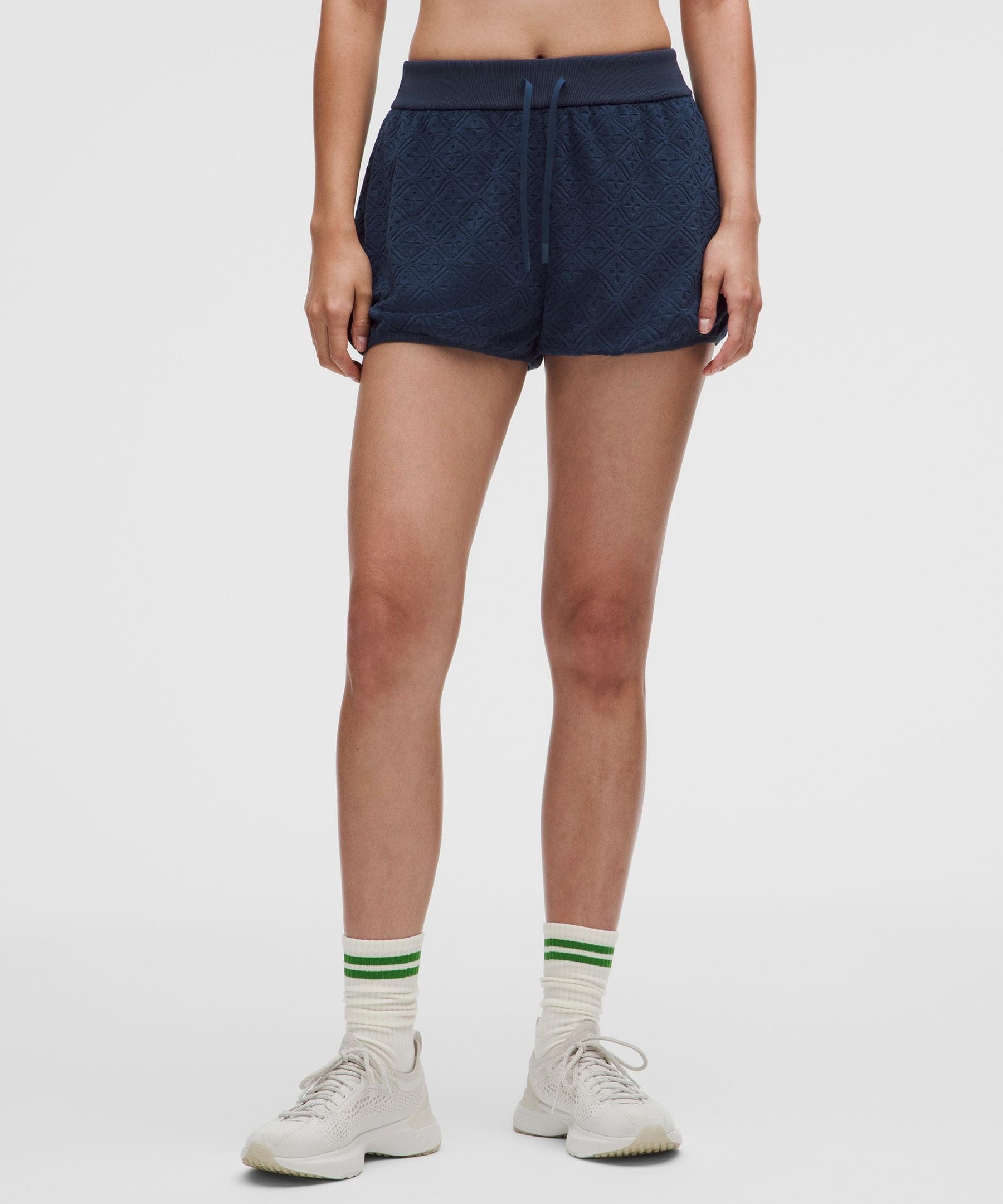 Lululemon Women's Ace Advantage High-Rise Terry Tennis Short 2"