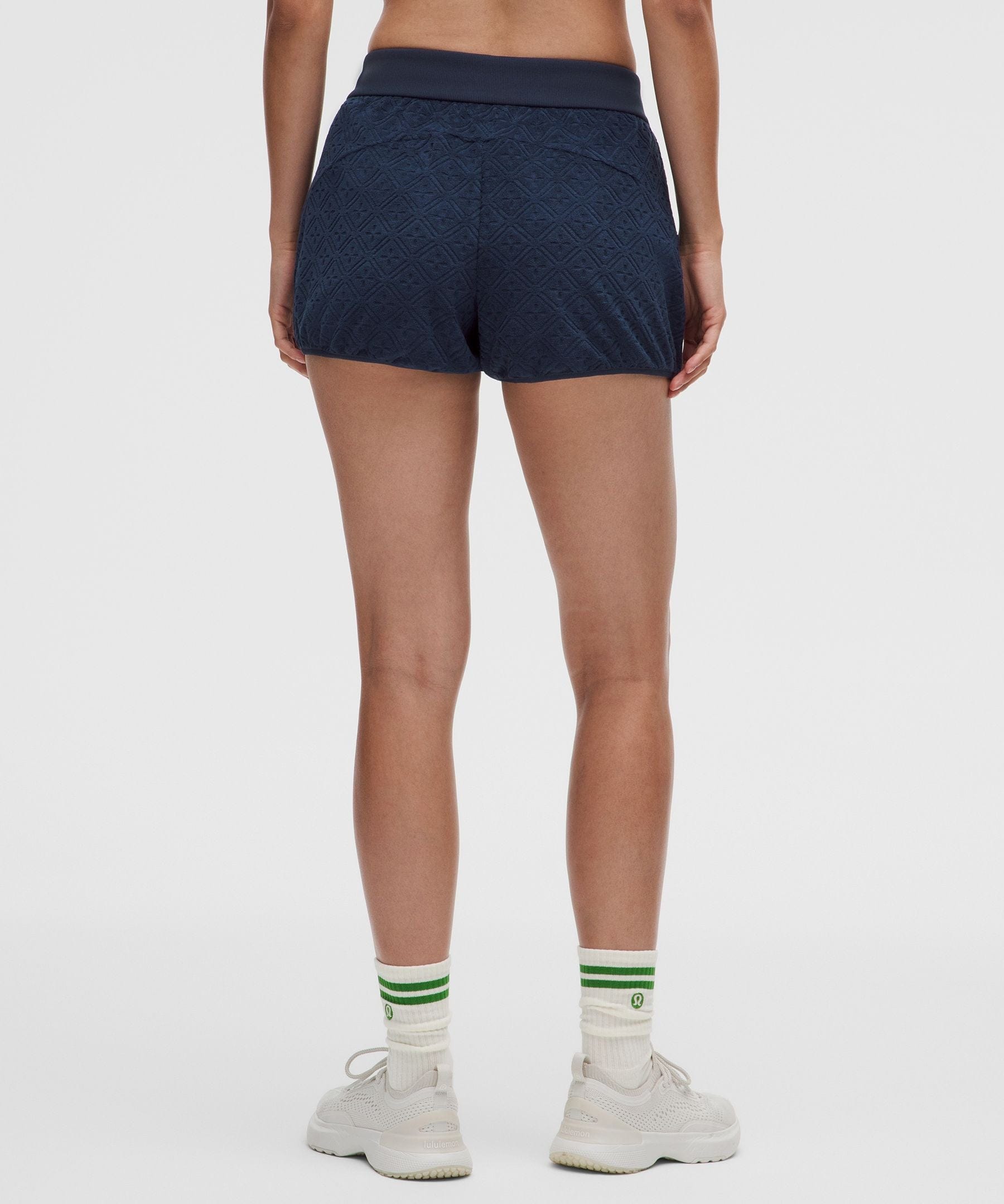 Lululemon Women's Ace Advantage High-Rise Terry Tennis Short 2"