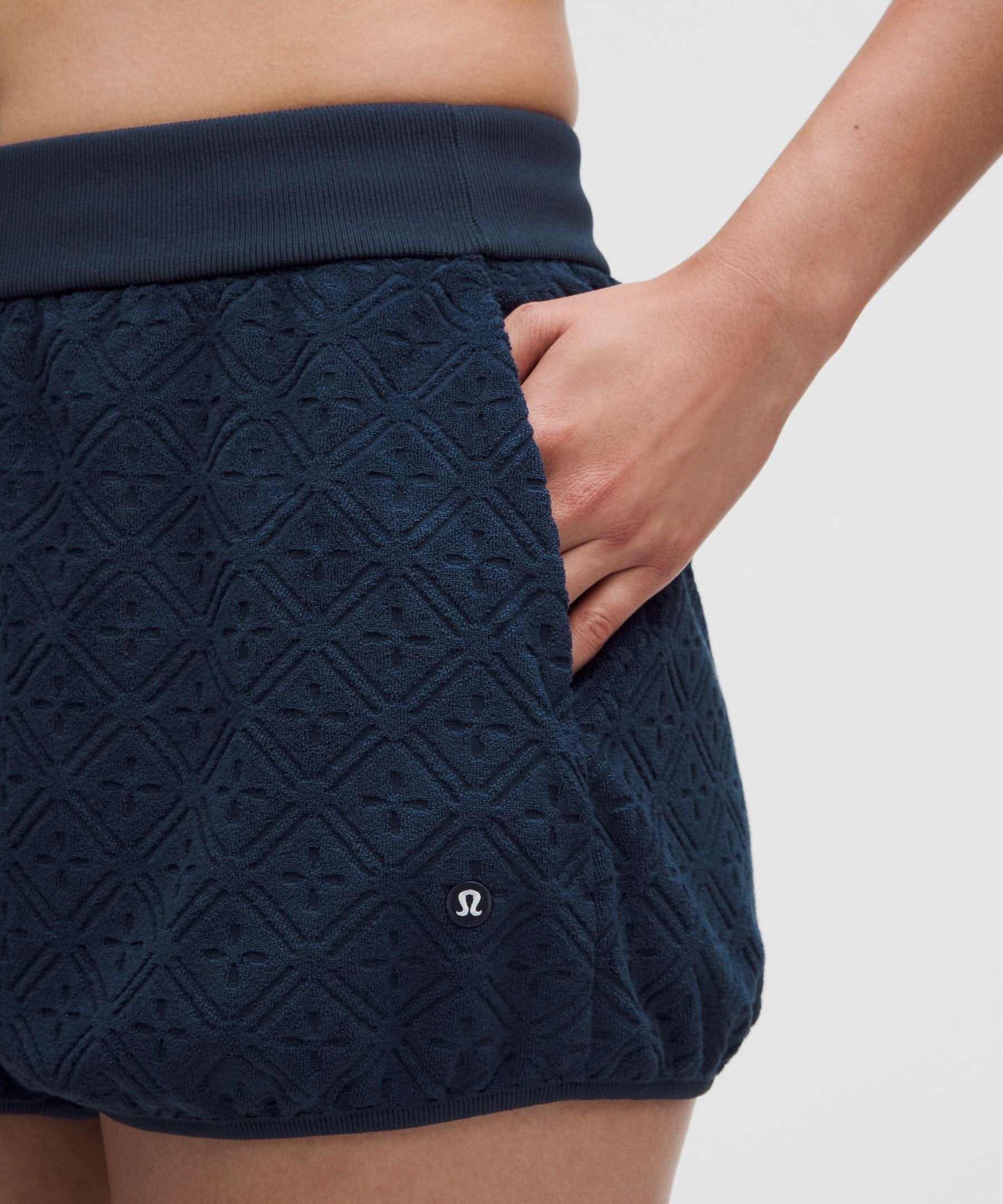 Lululemon Women's Ace Advantage High-Rise Terry Tennis Short 2"