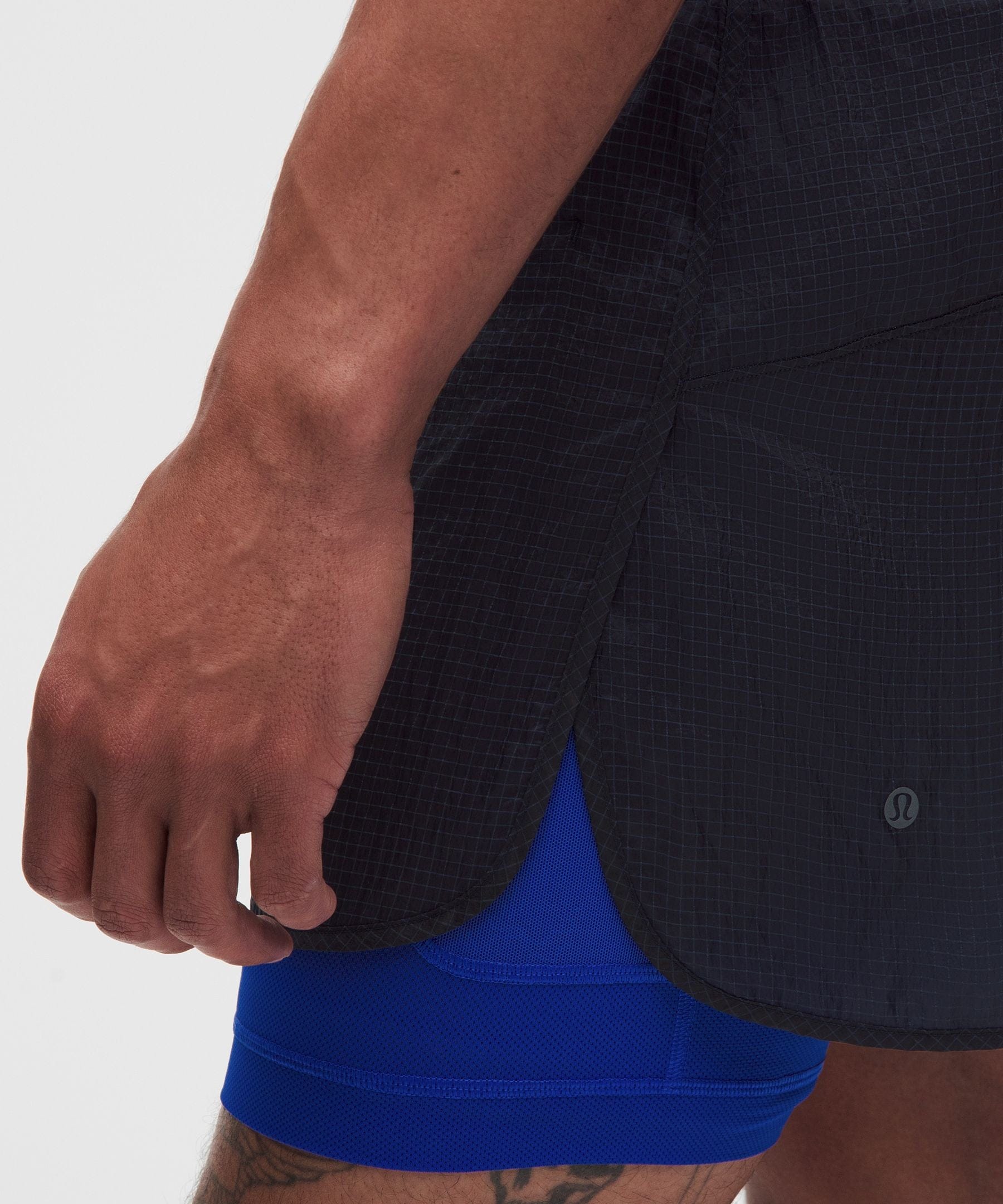 Lululemon Ultralight Ripstop Lined Running Short 4"