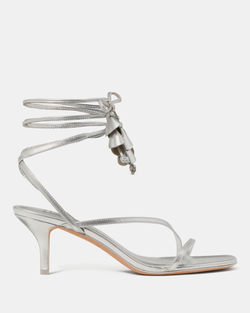 Katespade Lily High Heel Sandal Silver