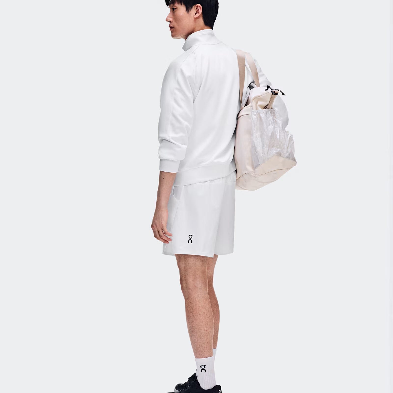 On Courtside Full Zip Ldn White