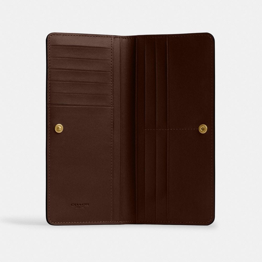 Coach Essential Slim Wallet Brass Maple