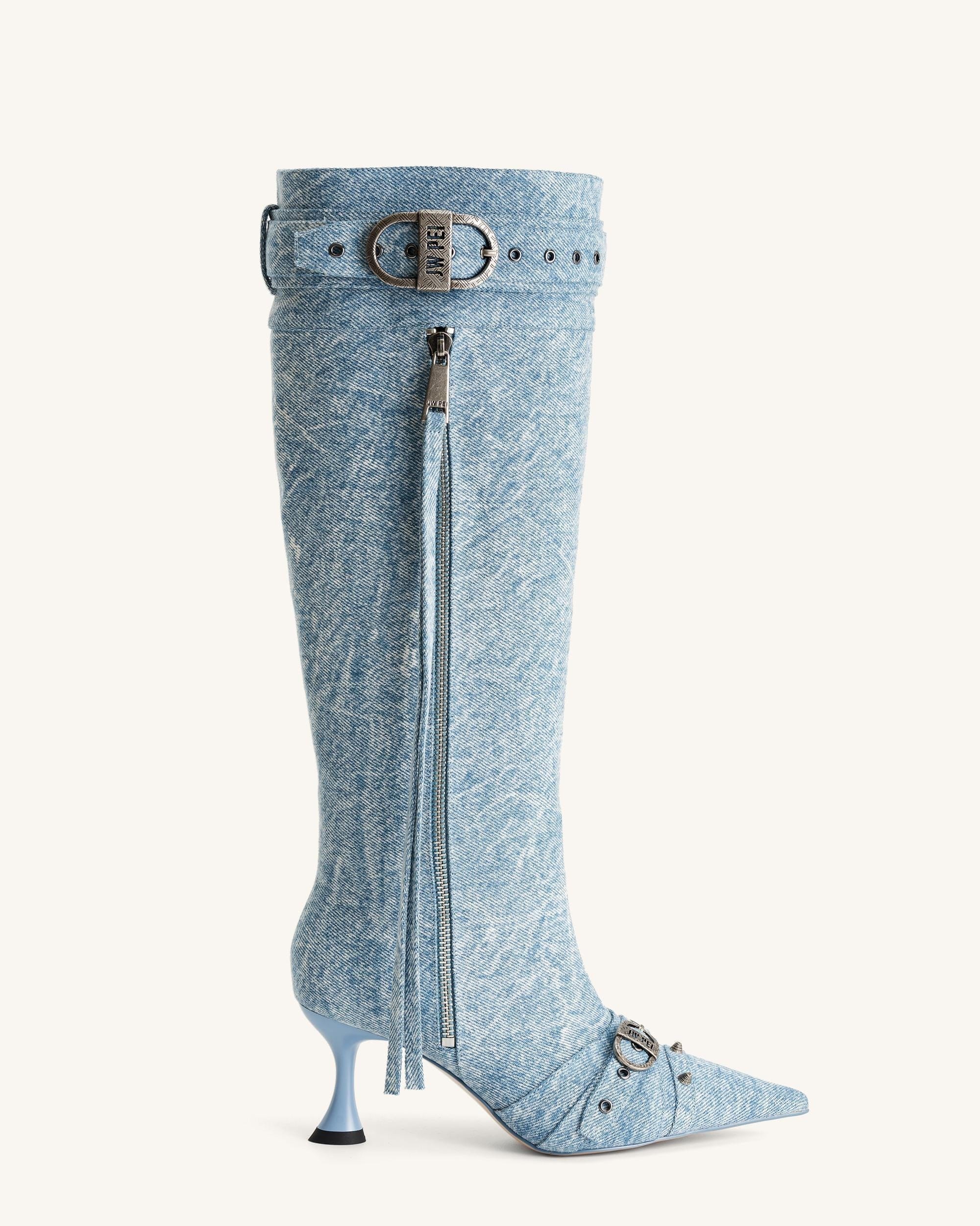 Jw Pei Nico Denim Boot Blue