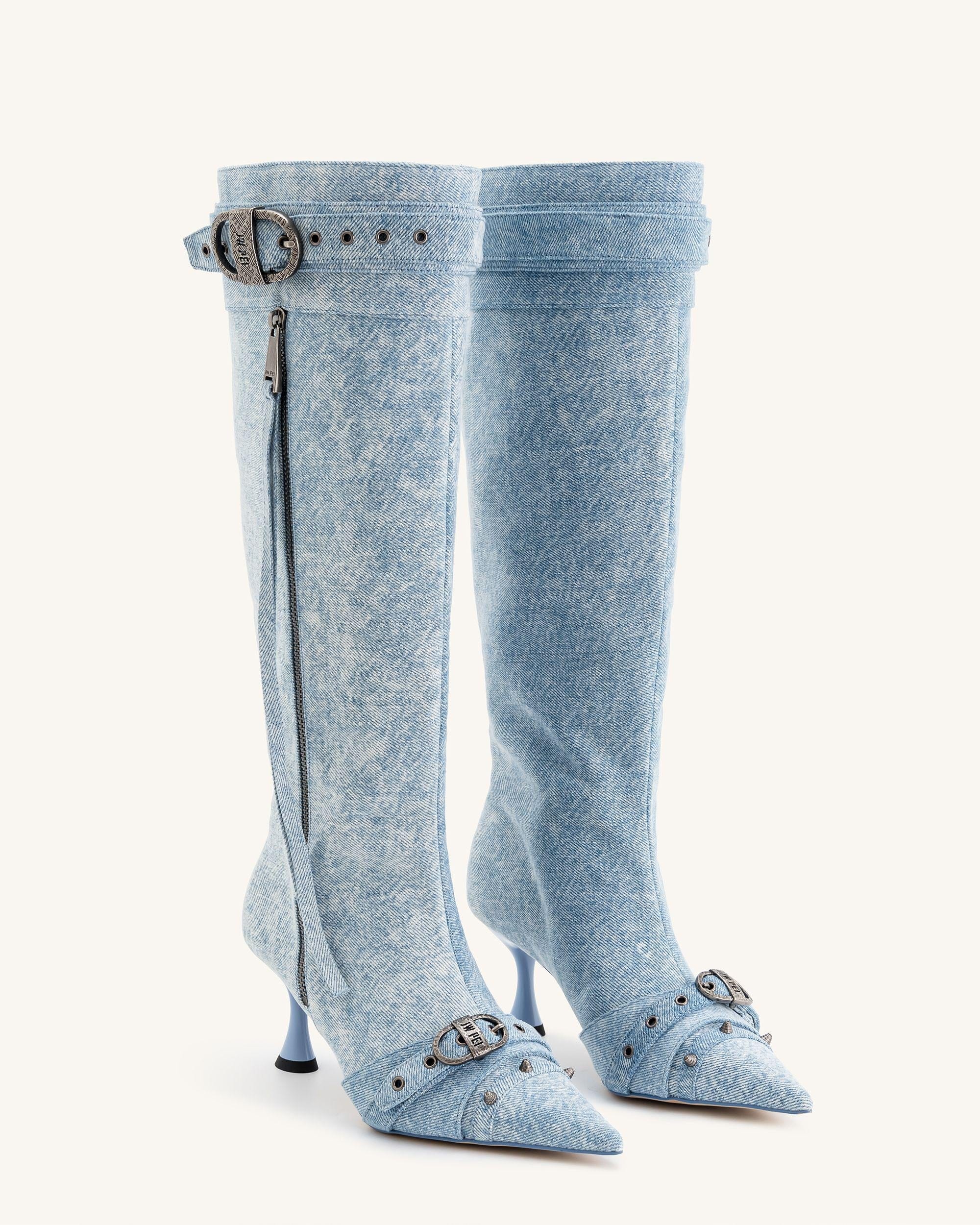 Jw Pei Nico Denim Boot Blue