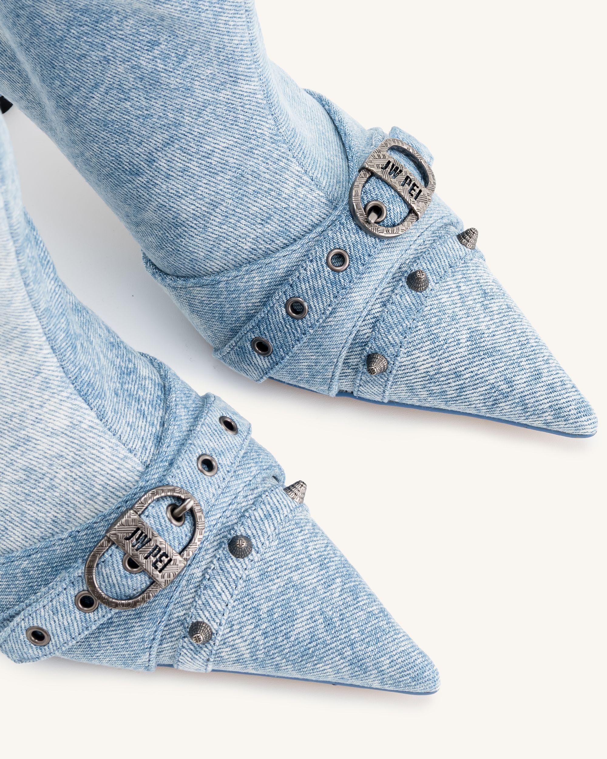 Jw Pei Nico Denim Boot Blue