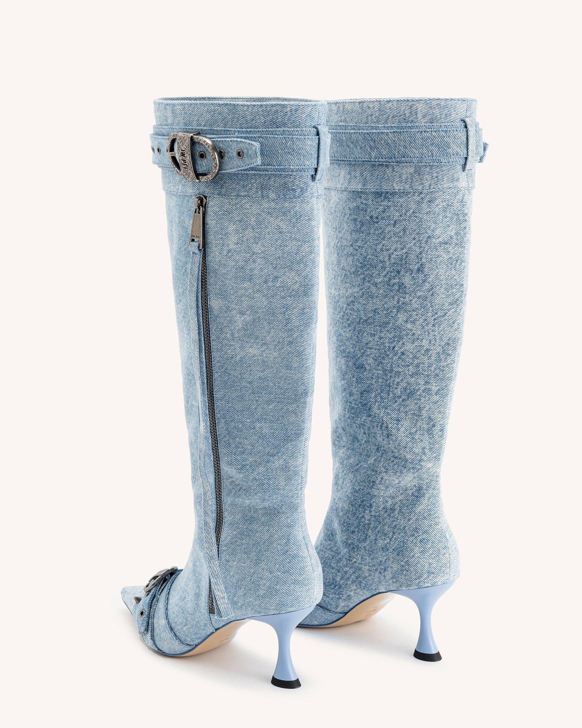 Jw Pei Nico Denim Boot Blue