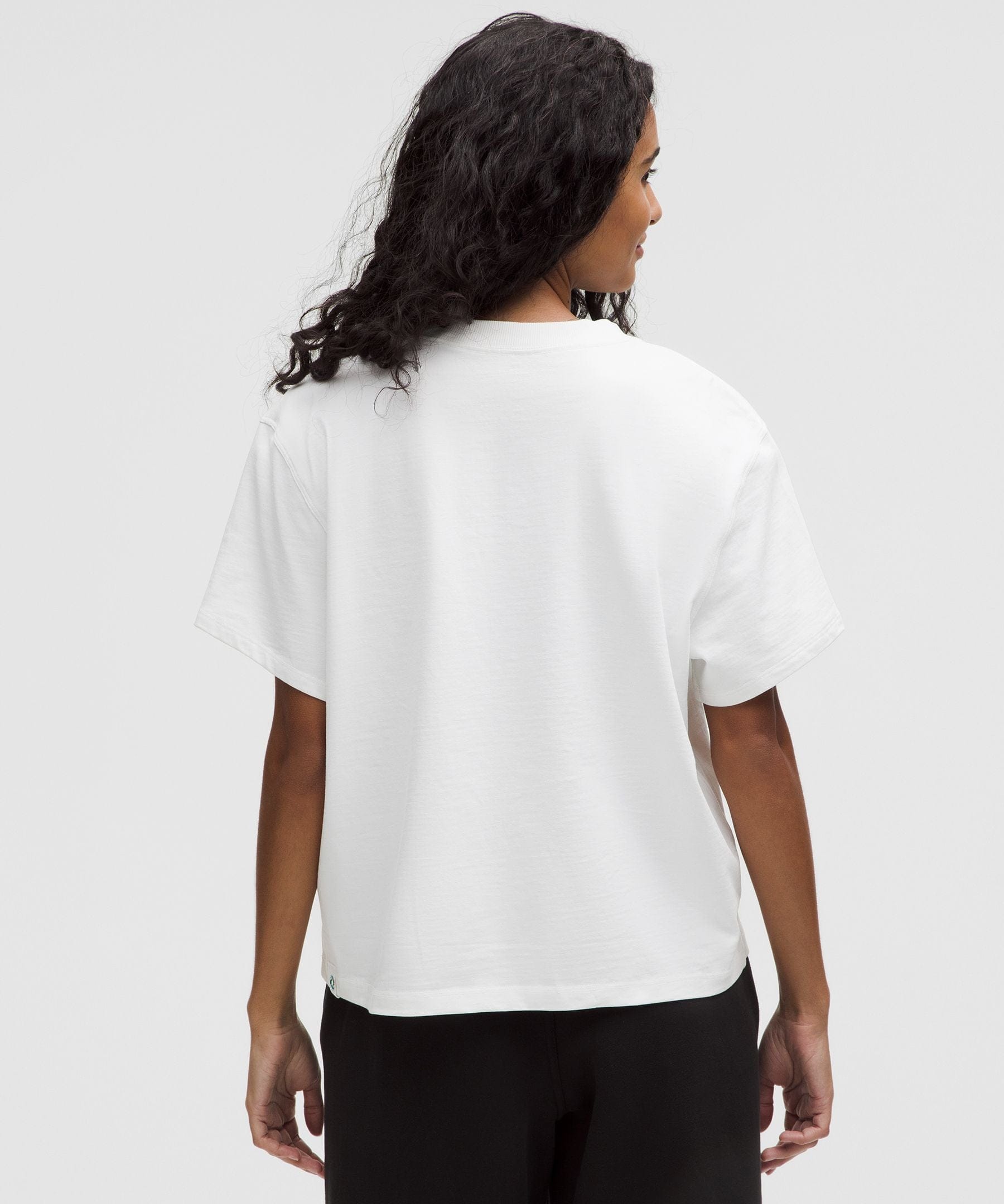 Lululemon Women's Relaxed-Fit Cotton Jersey T-Shirt *Pride Graphic