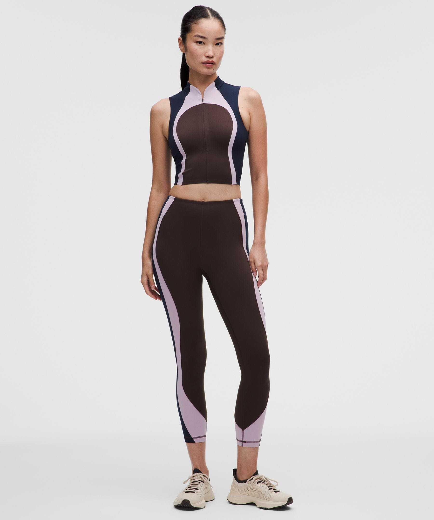 Lululemon Women's Ultralu™ Zip-Front Cropped Tank Top