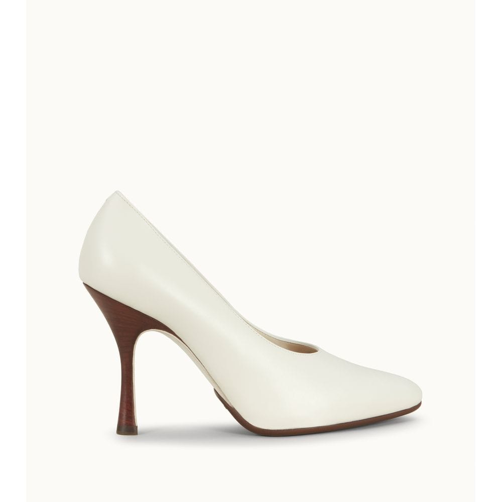 Tods Pumps In Leather White Womens