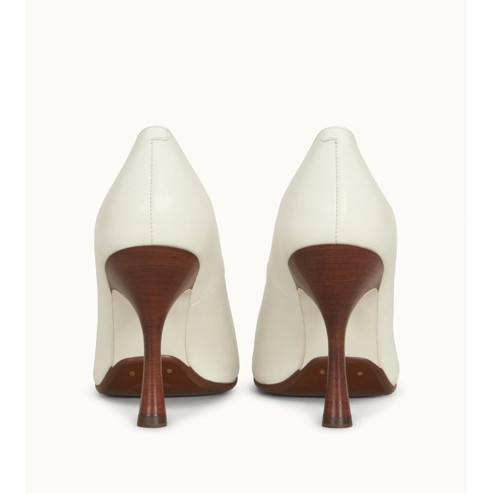Tods Pumps In Leather White Womens