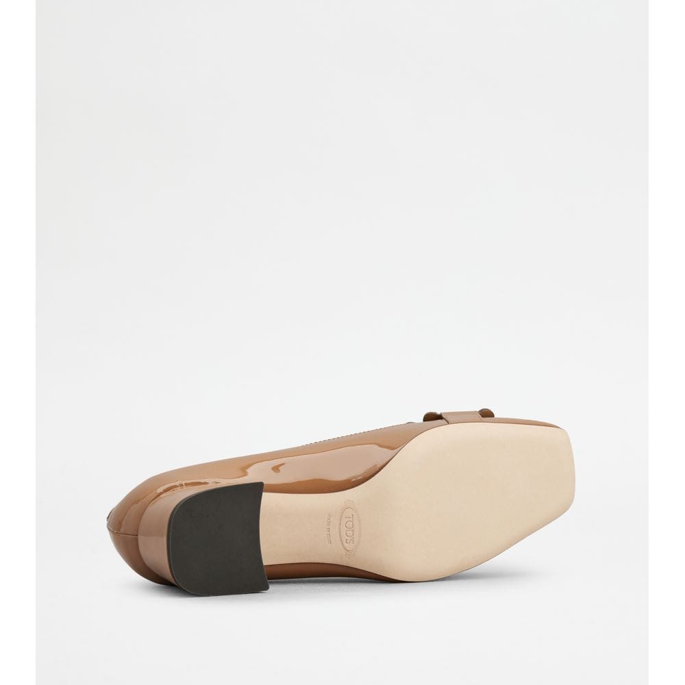Tods Kate Pumps In Leather Brown Womens