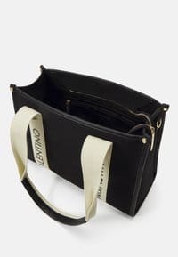 Valentino Candle Tote Bag Nero/Natur