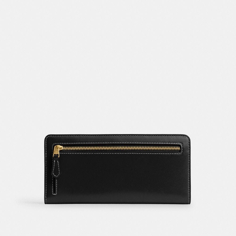 Coach Essential Slim Wallet Brass Black
