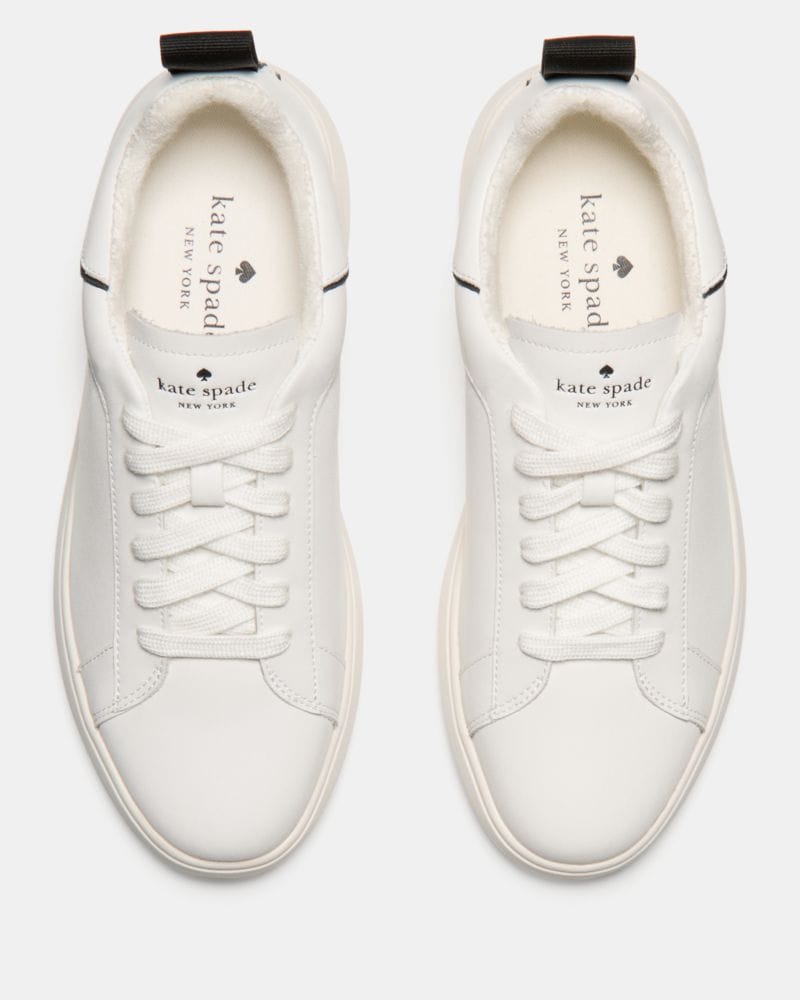 Katespade Piper Sneaker Optic White Black