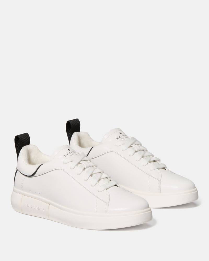 Katespade Piper Sneaker Optic White Black