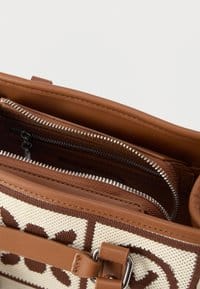 Valentino Tyle Handbag Brown