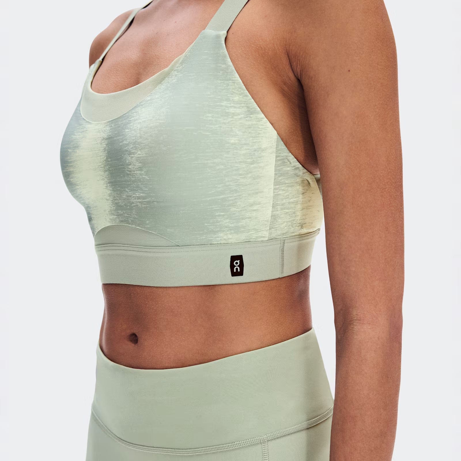 On Performance Bra Terra Seedling | Tin (Women'S)