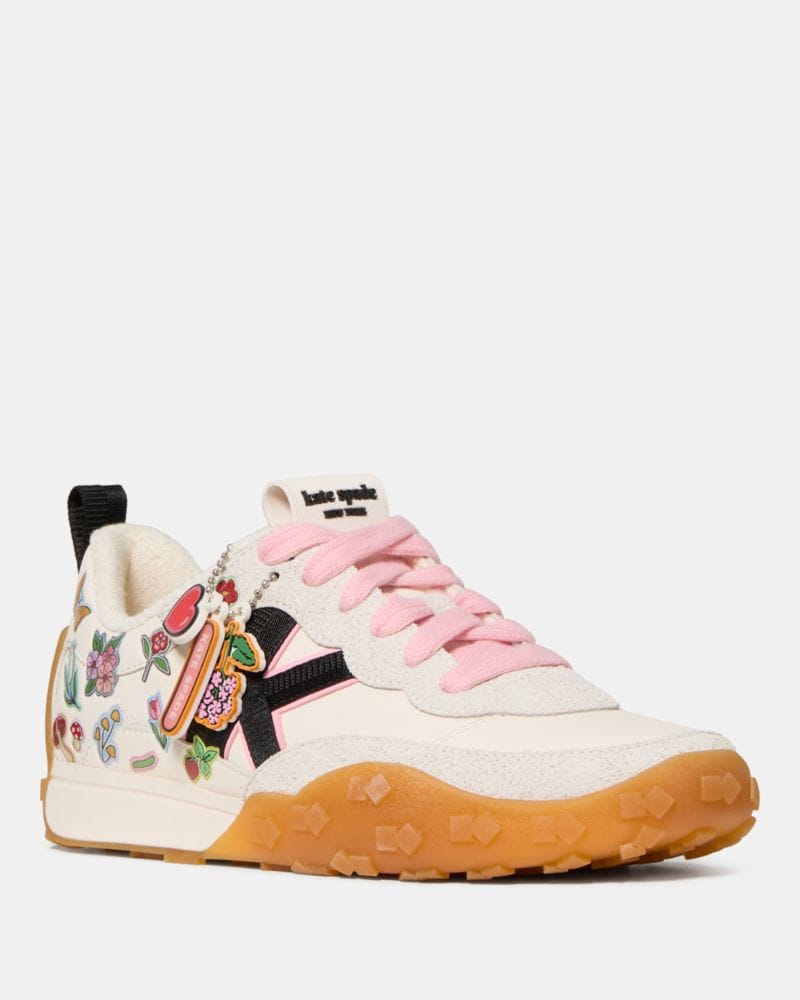 Katespade K As In Kate Runner Cream Multi Guava Slice