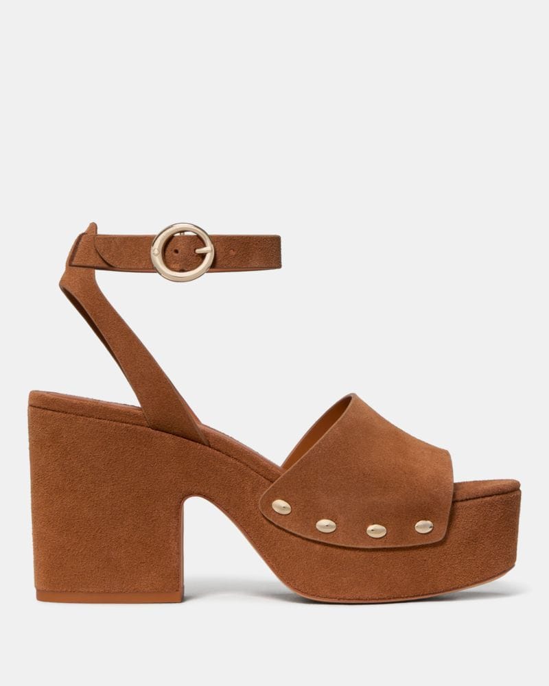 Katespade Halo Platform Sandals Saddle