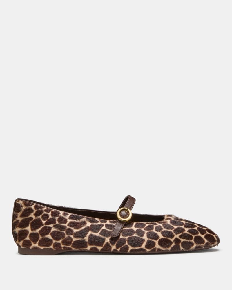 Katespade Halo Mary Jane Flat Hot Fudge Multi