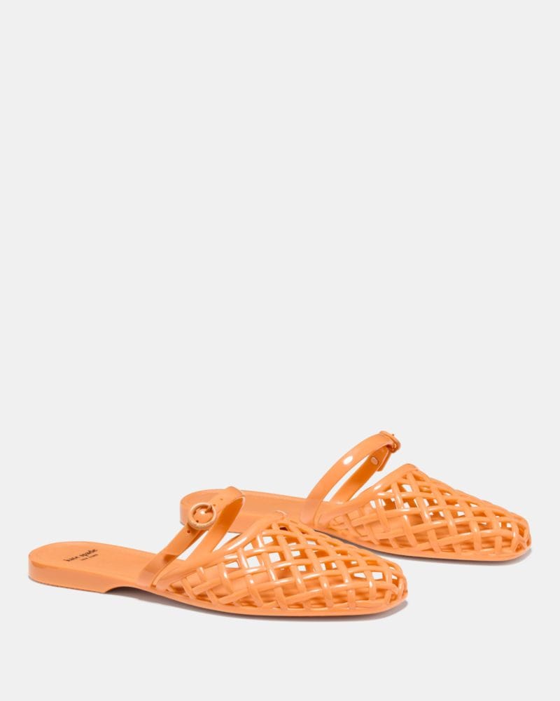Katespade Jellyfish Mule Flat Desert Sunset
