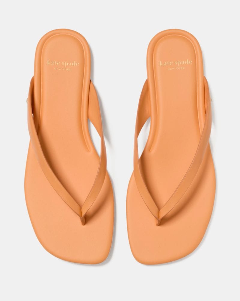 Katespade Sandie Flip Flop Sandals Desert Sunset