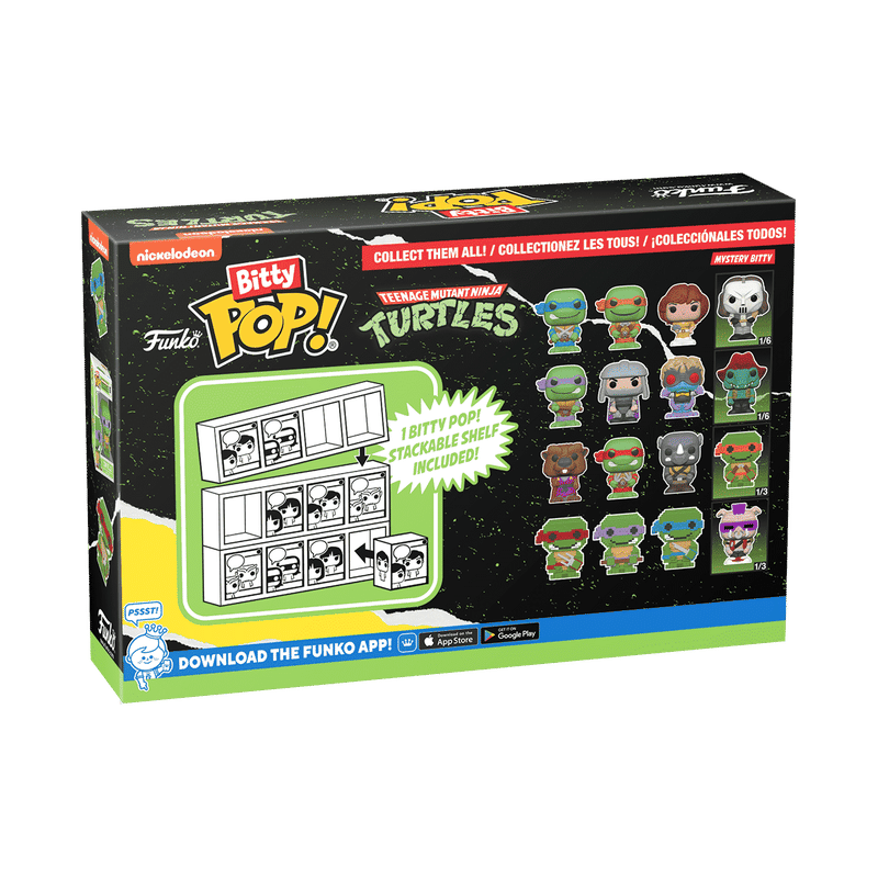Bitty Pop! Teenage Mutant Ninja Turtles 4-Pack Series 1