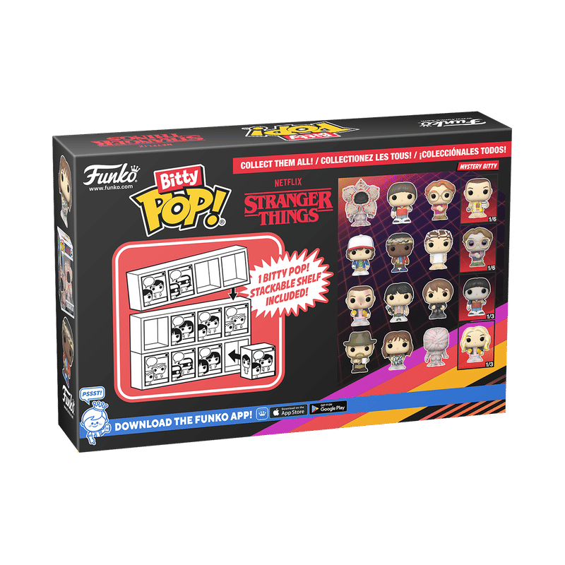 Bitty Pop! Stranger Things 4-Pack Series 1