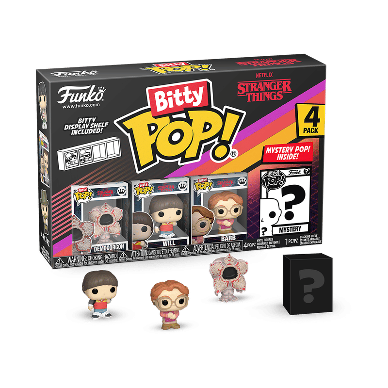 Bitty Pop! Stranger Things 4-Pack Series 1