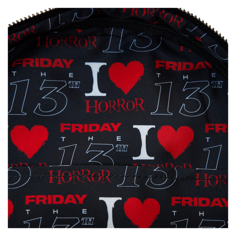 I Heart Horror Friday The 13th Mini Backpack