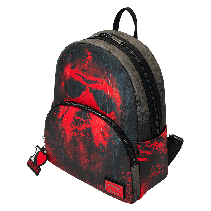 I Heart Horror Friday The 13th Mini Backpack