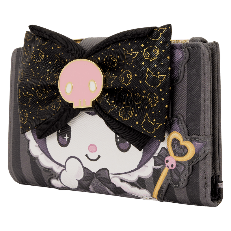 Sanrio Kuromi 20th Anniversary Flap Wallet