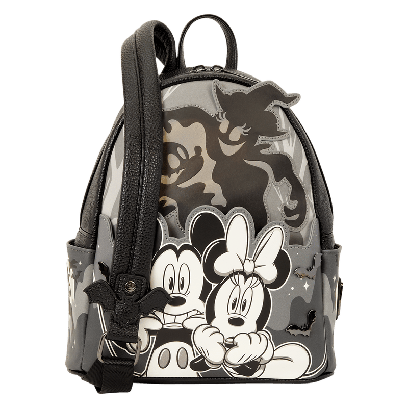 Mickey & Minnie Ghost Light-Up Glow Mini Backpack