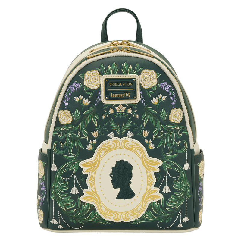 Bridgerton Silhouette Floral Mini Backpack