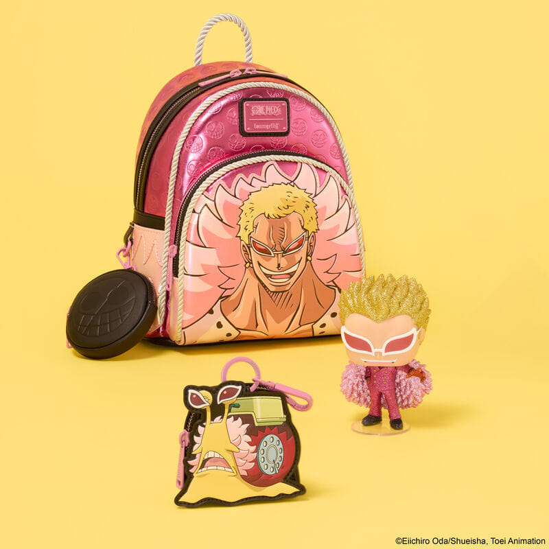 SDCC Limited Edition One Piece Donquixote Doflamingo Transponder Snail Coin Bag
