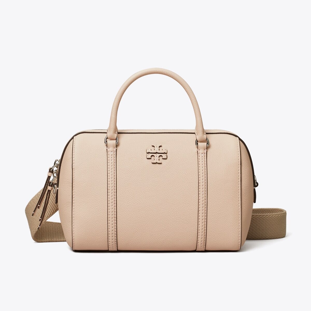 Pebbled Leather Satchel