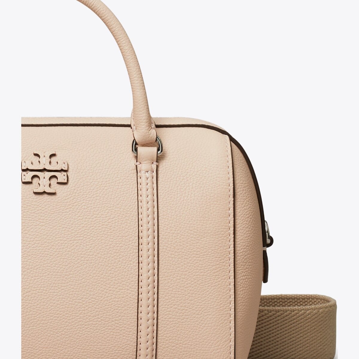 Pebbled Leather Satchel