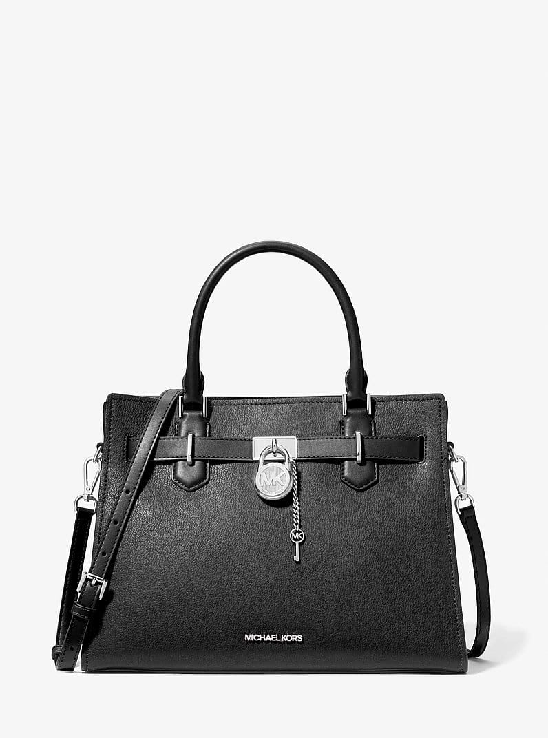 Landon Medium Leather Satchel