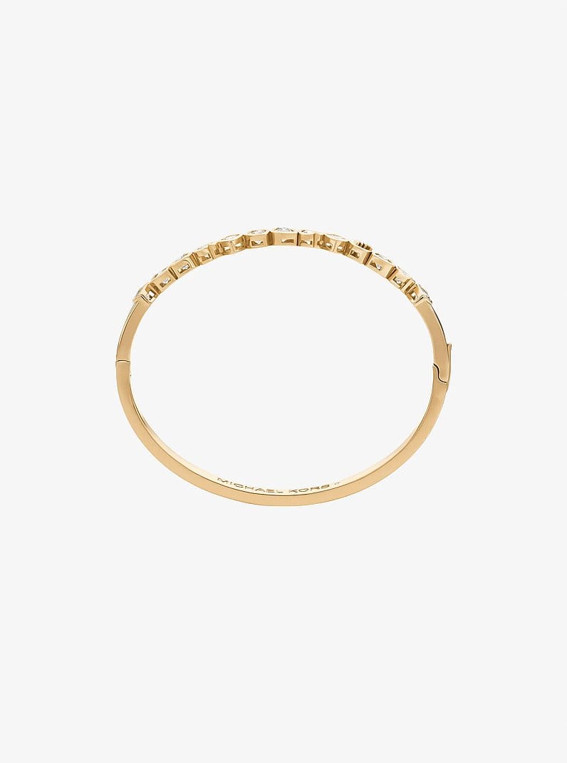 Pavé Heart Bangle