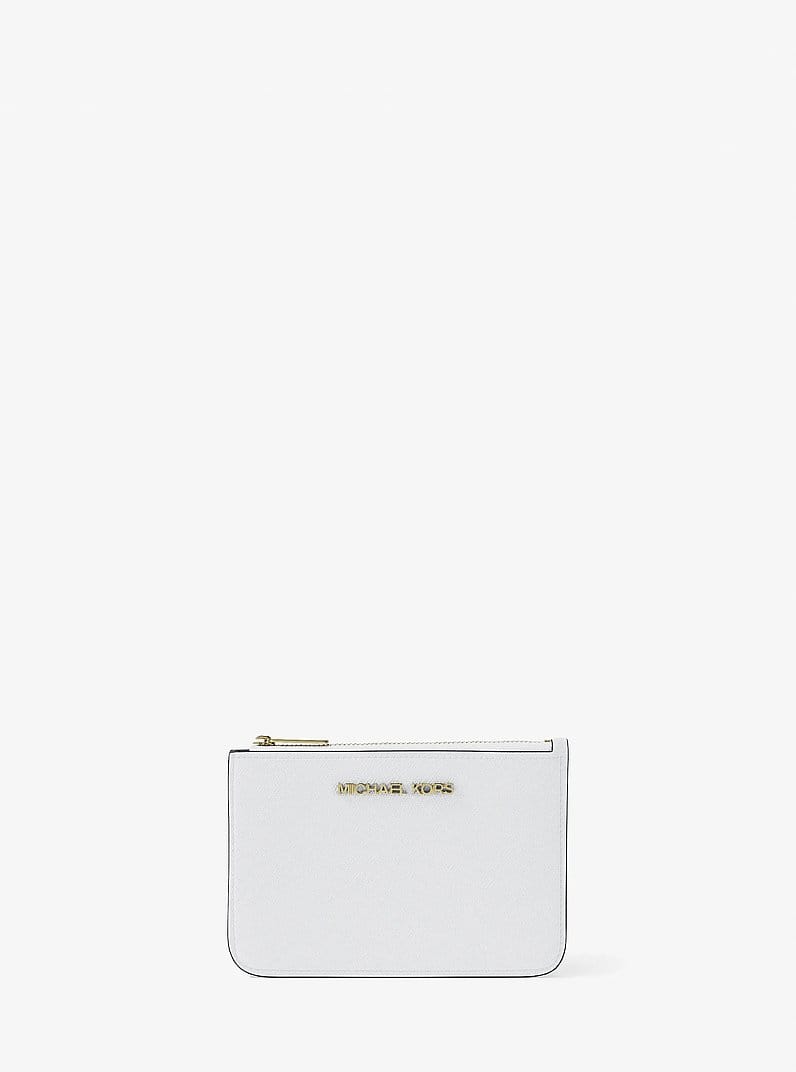 Jet Set Travel Small Saffiano Leather Coin Pouch