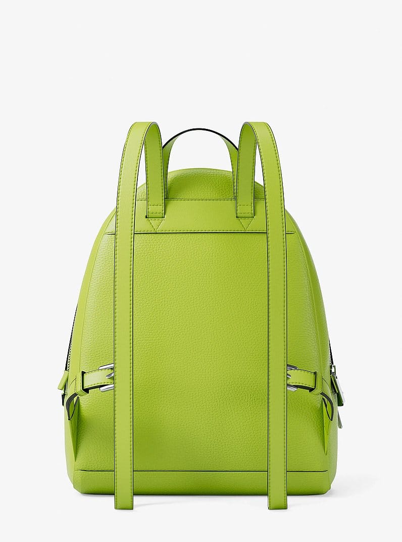 Rhea Medium Pebbled Leather Backpack