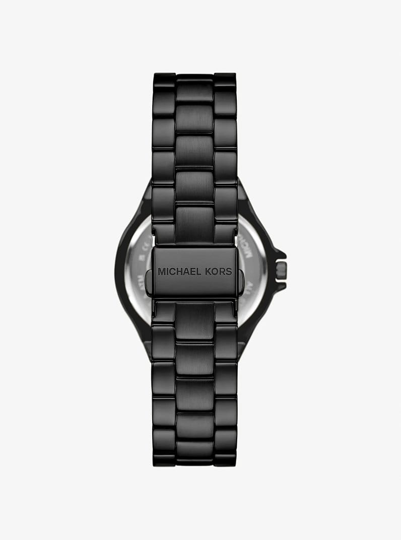 Lennox Pavé Black-Tone Watch
