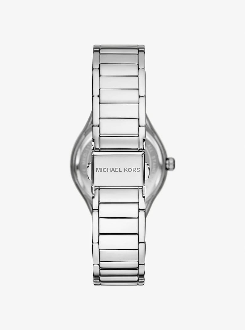 Mini Sylvia Pavé Silver-Tone Watch and Bracelet Gift Set