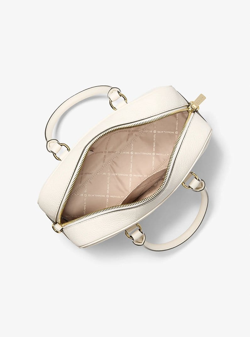 Thompson Pebbled Leather Satchel