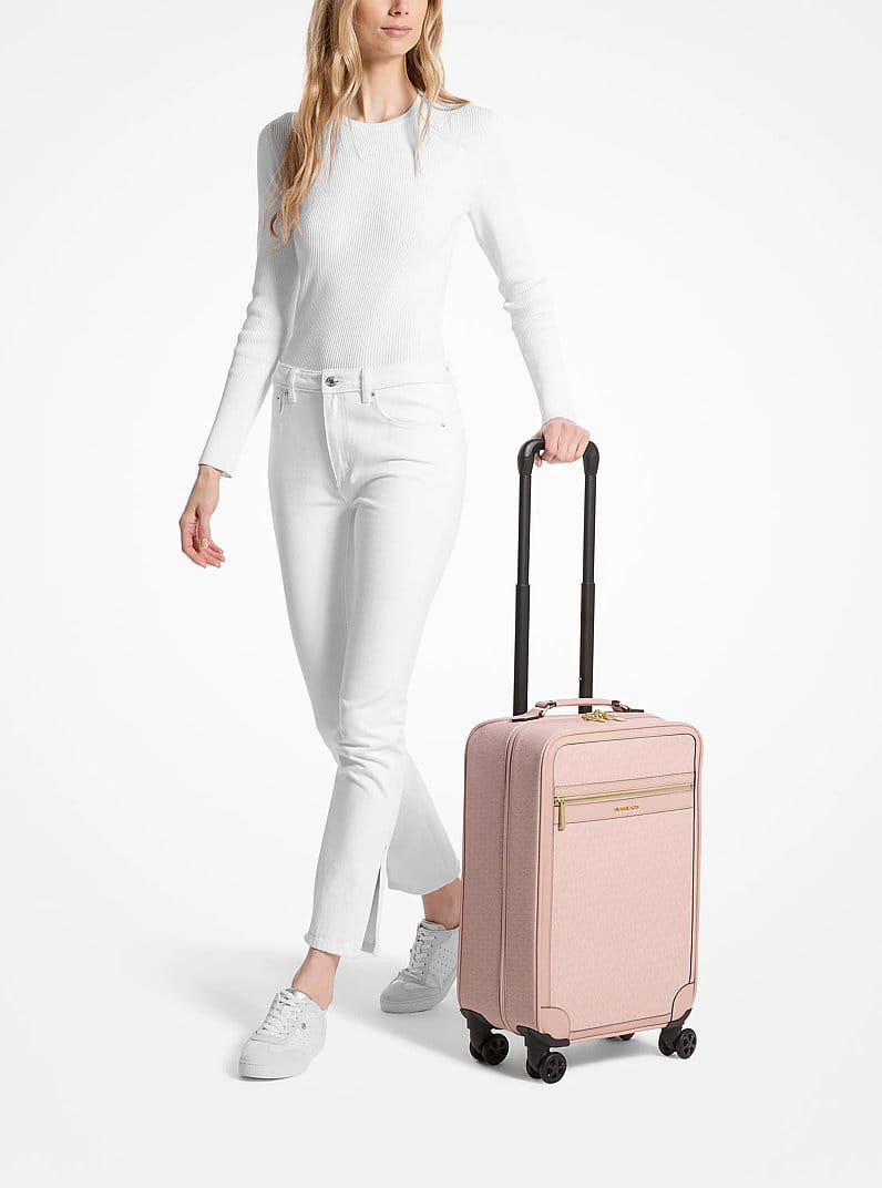 Small Signature Logo Suitcase