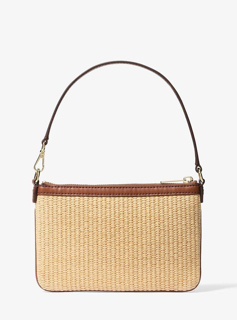 Jet Set Travel Small Woven Wristlet