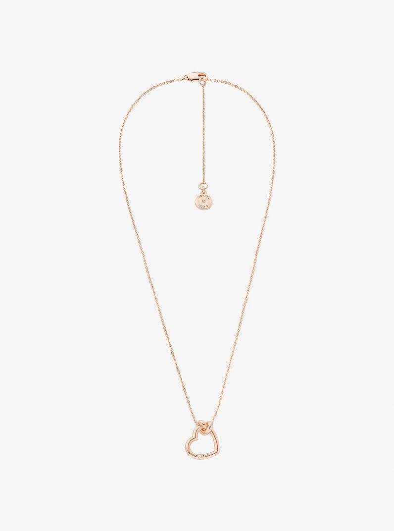 Knotted Heart Necklace