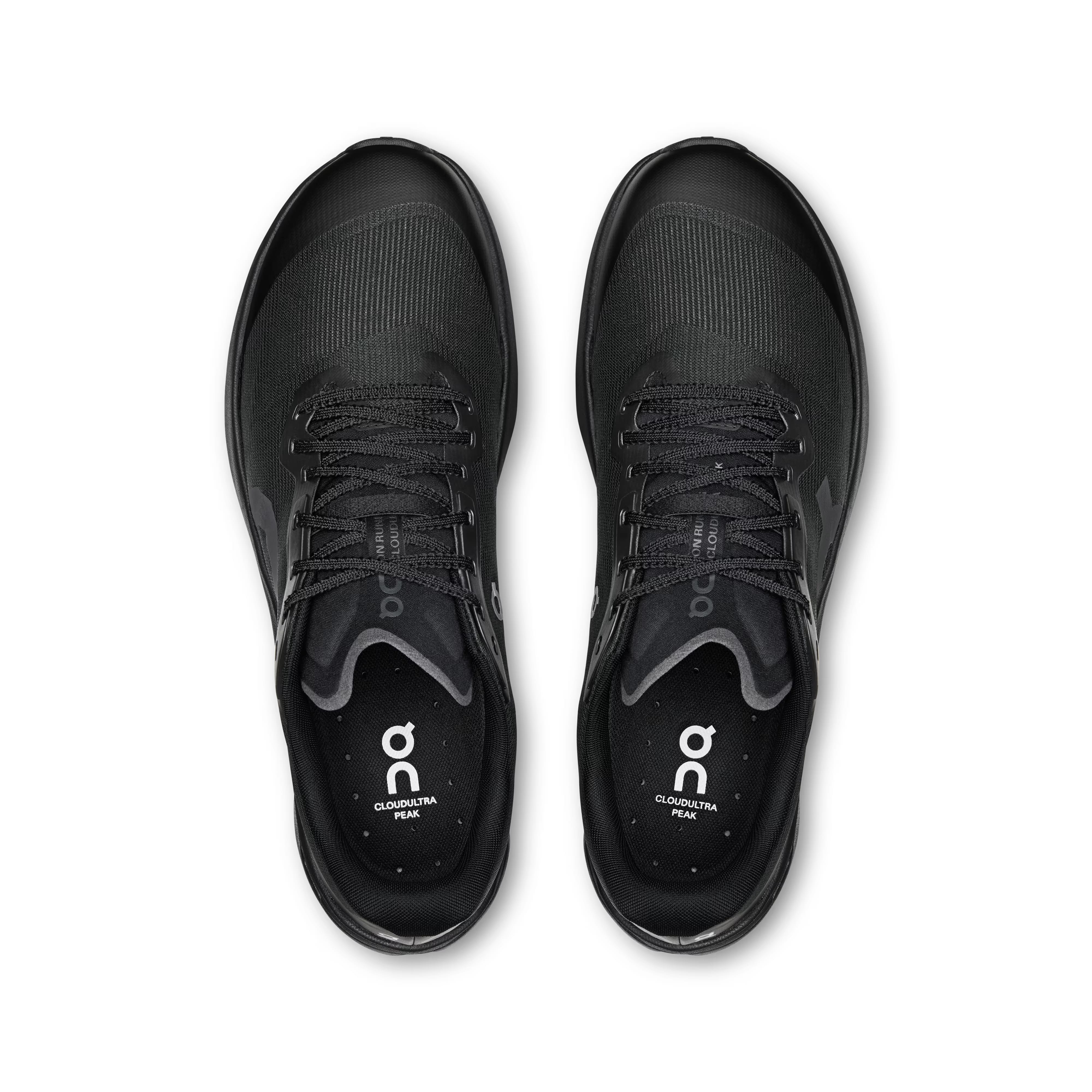 On Cloudultra Peak Trail Shoes - Black/Black