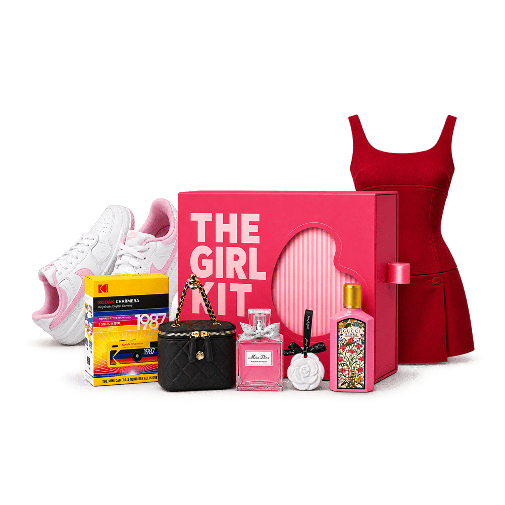 Girl Kit ( Luxe edit - worth 30k) | Dior Blooming Gift set, Gucci Flora, luxury sneakers, hype apparel & more